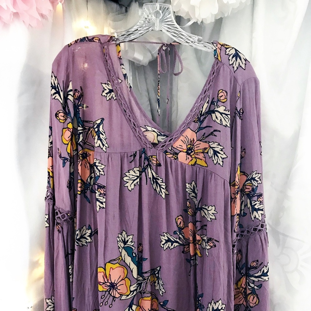 Ladies Xhilaration  Boho Blouse  XXL